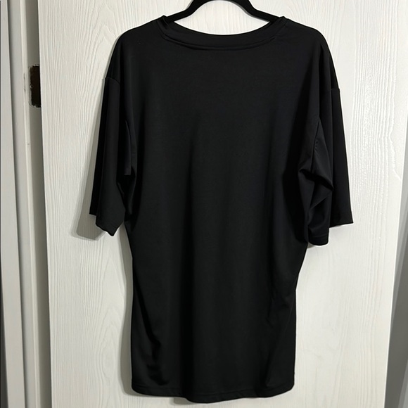 Realtree Black Short Sleeve Tee with Antler Graphic - Picture 2 of 3